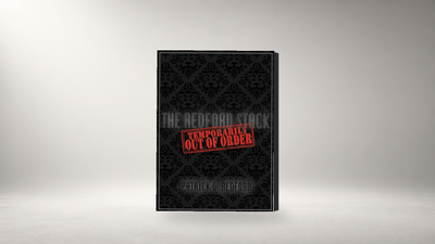 Temporarily Out of Order by Patrick Redford - Book on a neutral studio background