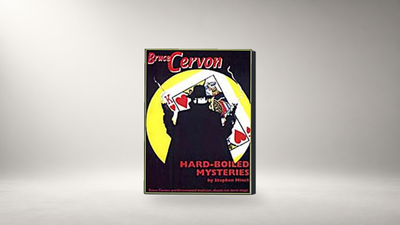 Bruce Cervon Hard Boiled Mysteries - Book on a neutral studio background