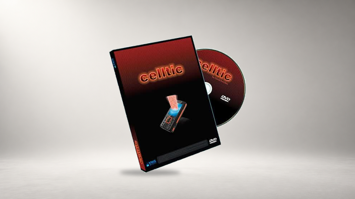 Celltic by David Kemsley - DVD on a neutral studio background
