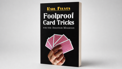 Foolproof Card Tricks by Karl Fulves - Book on a neutral studio background