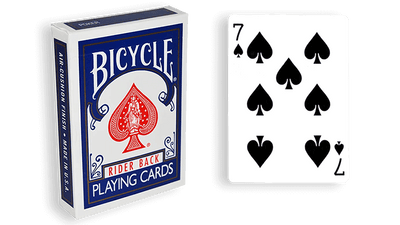 Blue One Way Forcing Deck (7s)