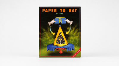 Paper To Hat (Wizard) by Uday - Trick on a neutral studio background