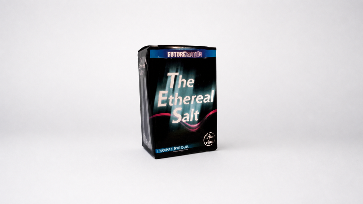 Ethereal Salt by Vernet - Trick on a neutral studio background