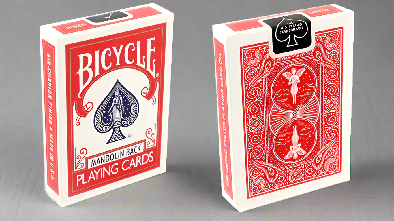 Bicycle Playing Cards 809 Mandolin Red by USPCC