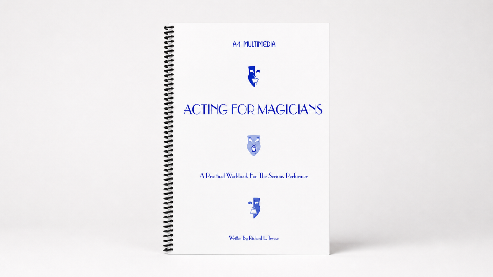 Acting for Magicians by Murphy's Manufacturing - Book on a neutral studio background