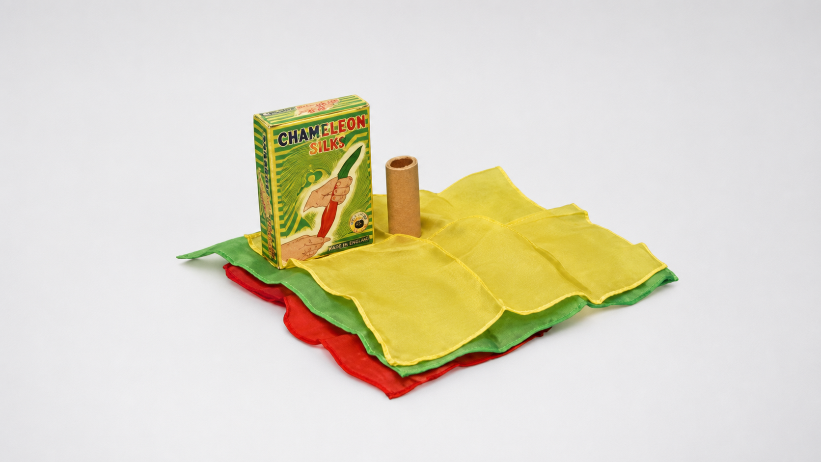 Chameleon Silks Tube +3 9 inch silks by Vincenzo Di Fatta on a neutral studio background