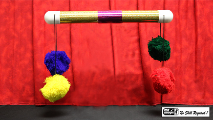 Super Pom Pom Stick (Glitter) by Mr. Magic - Trick