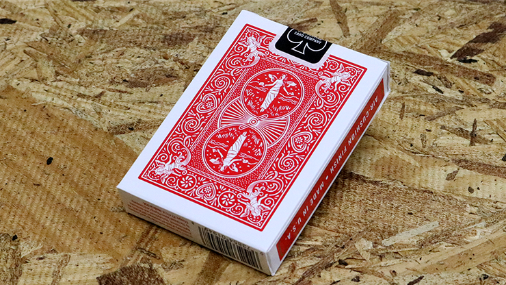 Bicycle Maiden Back (Red) by US Playing Card Co