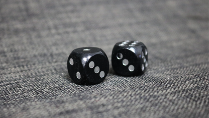 Loaded Dice (Weighted, Wood, Black) - Tricks