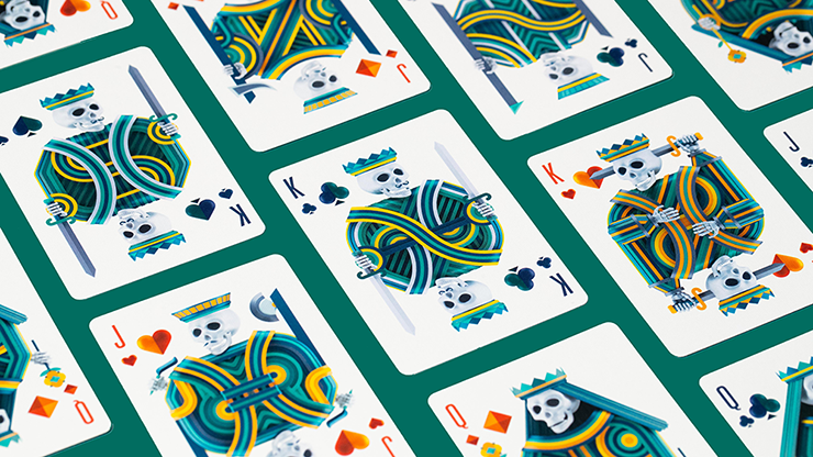 Play Dead V2 Playing Cards by Riffle Shuffle