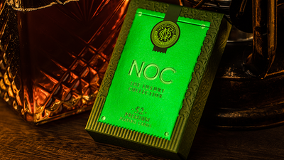 Front of the green NOC Luxury tuck box
