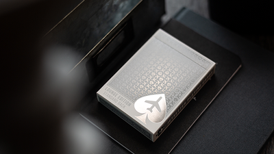 Silver Jetsetter Lounge tuck box inside a black travel case