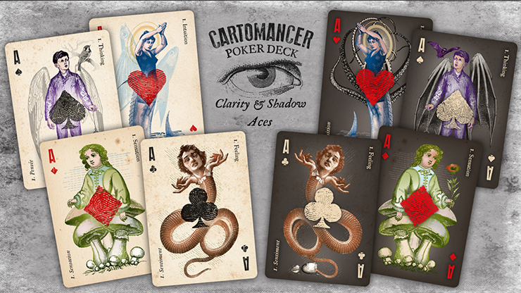 Cartomancer Clarity Classic (with Booklet) Playing Cards