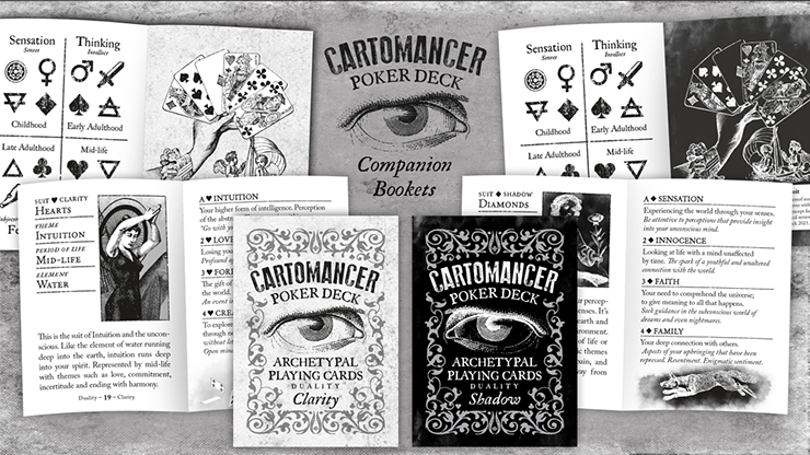 Cartomancer Clarity Classic (with Booklet) Playing Cards