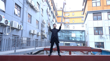 THE ROCKET Card Fountain RIGHT HANDED (Wireless Remote Version) by Bond Lee - Trick