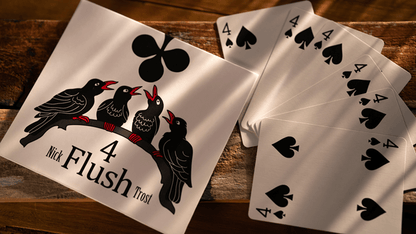 4 FLUSH BLUE by Nick Trost and Murphy's Magic - Trick