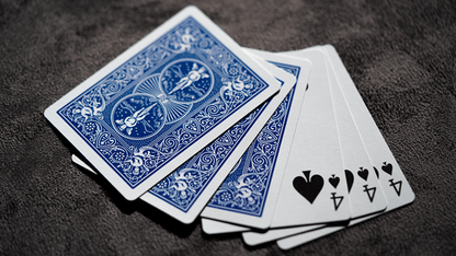 4 FLUSH BLUE by Nick Trost and Murphy's Magic - Trick