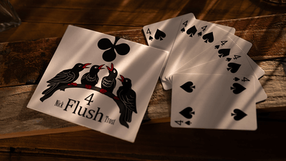 4 FLUSH BLUE by Nick Trost and Murphy's Magic - Trick