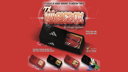 MAGIC BOX RED Medium by George Iglesias and Twister Magic - Trick