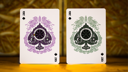 Gods of Norse Olive Esse Playing Cards