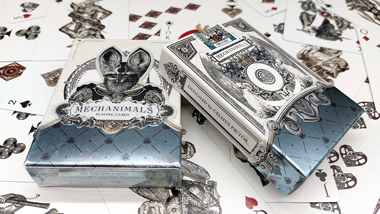 Mechanimals Deluxe Edition (Gilded) Playing Cards