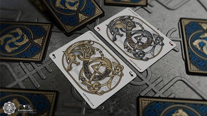 Valhalla Viking Sapphire (Standard) Playing Cards