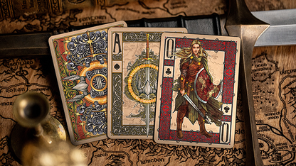 The Lord of the Rings - Return of the King Playing Cards (Black Gilded Edition) by Kings Wild