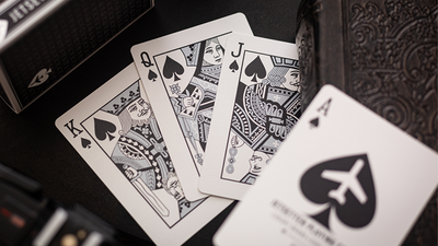 Lounge Edition Marked (Tarmac Black) by Jetsetter Playing Cards