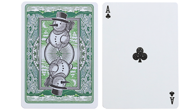 Bicycle Snowman (Green)