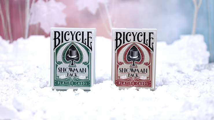 Bicycle Snowman (Red)