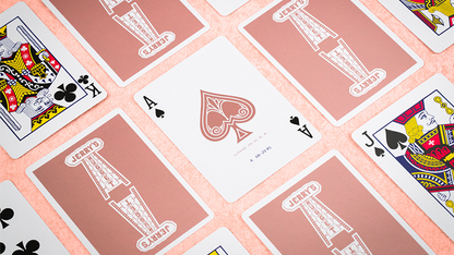 Jerry's Nugget Monotone (Rose Gold) Playing Cards