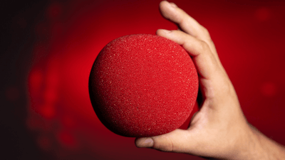 Magic Sponge Balls 1PK red 4" by Murphy's Magic
