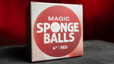 Magic Sponge Balls 1PK red 4" by Murphy's Magic