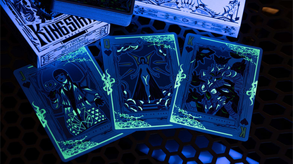 Knights on Debris (Abyss) Playing Cards by KINGSTAR