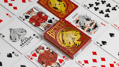 Bicycle Dragon Red