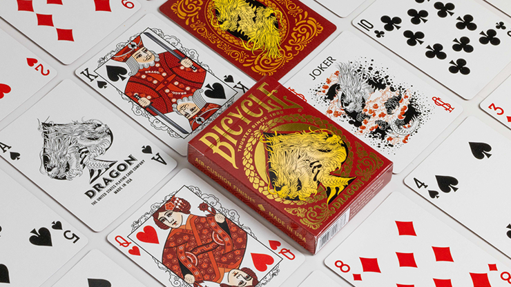 Bicycle Dragon Red