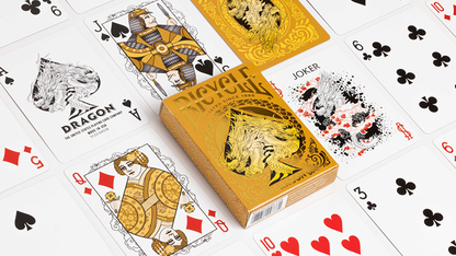 Bicycle Gold Dragon Playing Cards by US Playing Card Co