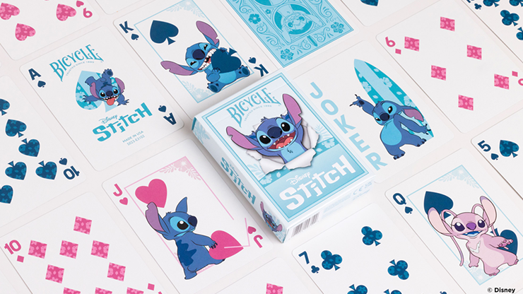 Bicycle Disney Stitch Playing Cards by US Playing Card Co
