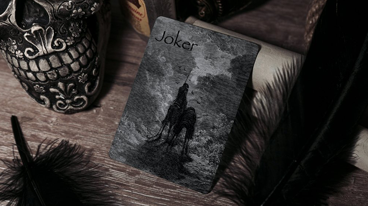 The Raven Black Dusk Playing Cards