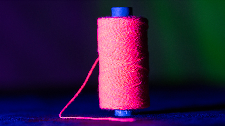 WGM UV GLOW GYPSY THREAD PINK REFILL SPOOL by Murphy's Magic  - Trick