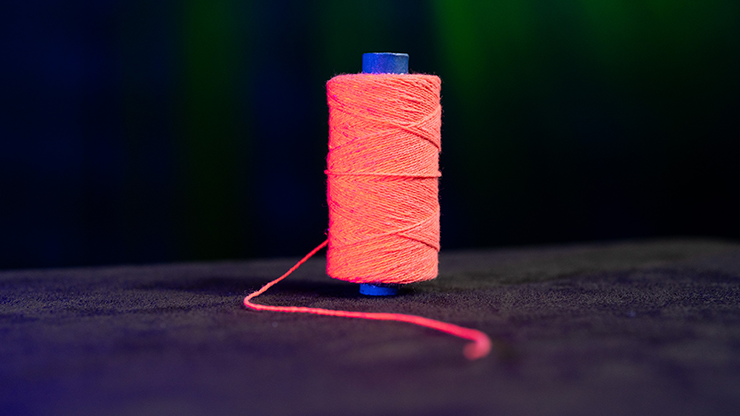 WGM UV GLOW GYPSY THREAD ORANGE REFILL SPOOL by Murphy's Magic  - Trick