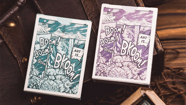 Boom (Blue) Playing Cards