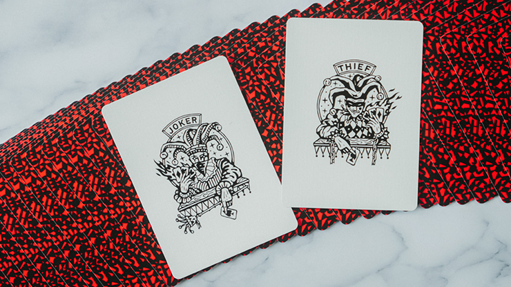 No Borders Crazy Back Playing Cards by Joker and the Thief