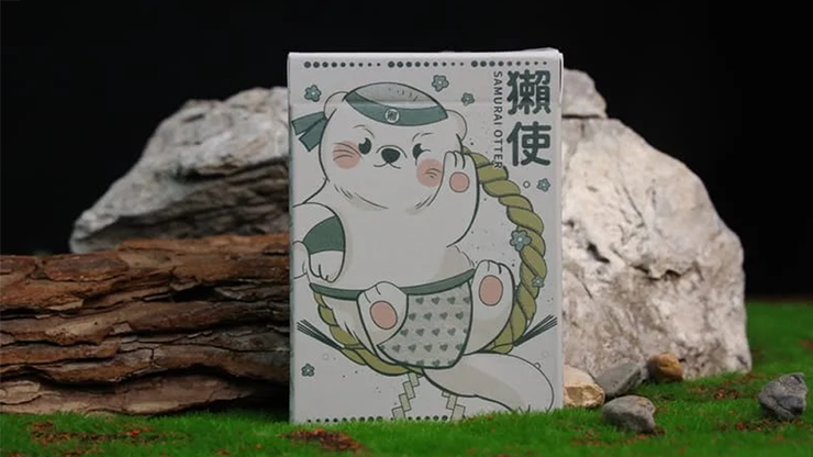 Kards Card Sameri Sword Samurai Otter Playing Cards - Mizu and Hono Edition Playing Cards – 52Kards