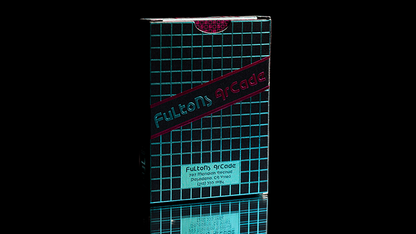 FULTONS Arcade TRON Edition Pink and Blue Foil Playing Cards