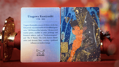 Kuniyoshi Standard Edition Playing Cards by 52 MUSÉE