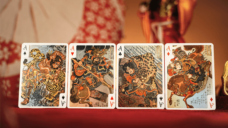 Kuniyoshi Special Edition Playing Cards by 52 MUSE 52Kards Kuniyoshi Special Edition Playing Cards by 52 MUSE 52Kards
