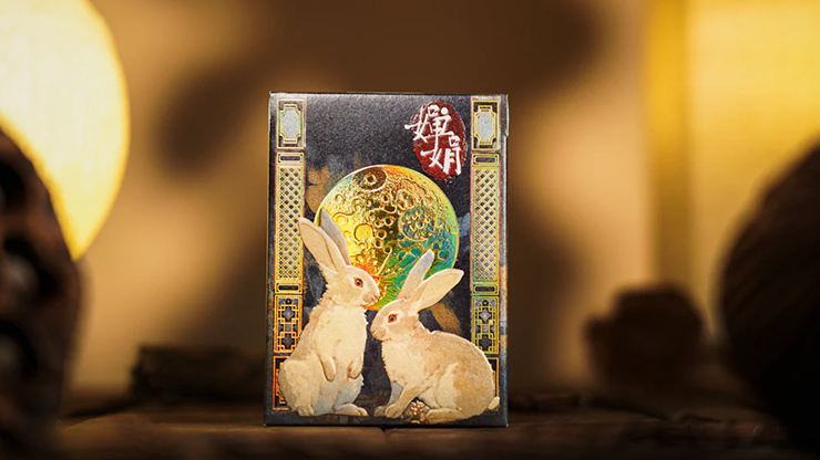 Round Moon Playing Cards by TCC Fashion