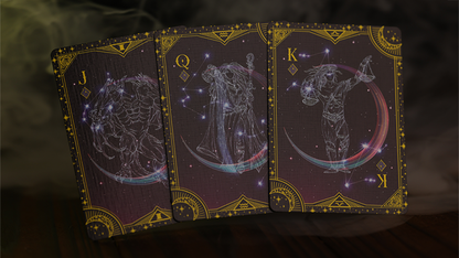 Warriors of the Stars:  Zodiac Playing Cards (Morning Sun) by Blue Moon Co.