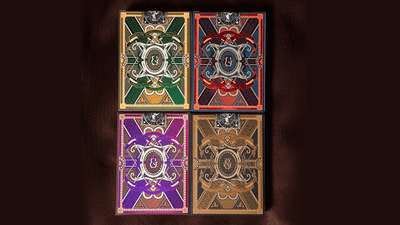 King's Head (Black and Gold Foil) Playing Cards  by Joker and the Thief